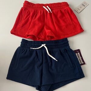 Weekend Academy Girls French Terry Pull-On Shorts Size Small